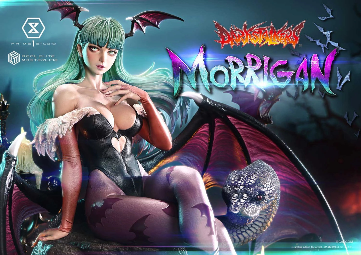 Preventa Resina Morrigan Aensland Figura Darkstalkers  Prime 1 (Licencia)  Estudio
