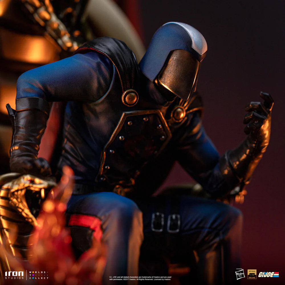 Preventa Resina Commander Cobra Figura G.I Joe Iron (Licencia) Estudio