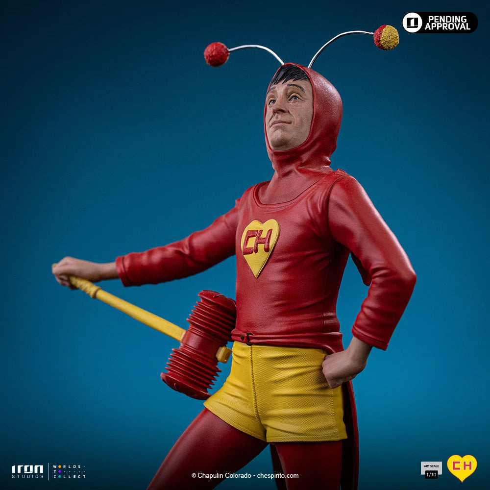 Preventa Resina Chapulin Colorado Figura Chapulin Colorado Iron (Licencia) Estudio