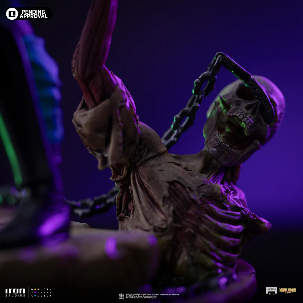 Preventa Resina Kung Lao Figura Mortal Kombat Iron (Licencia) Estudio
