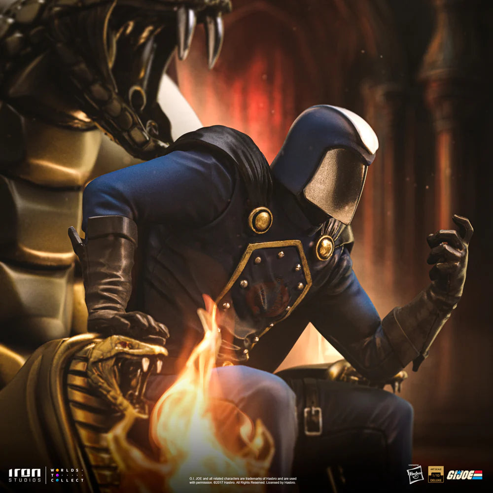 Preventa Resina Commander Cobra Figura G.I Joe Iron (Licencia) Estudio