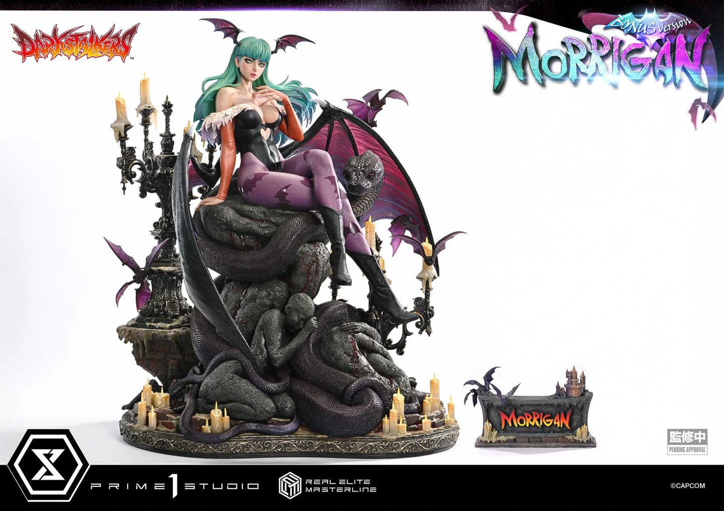 Preventa Resina Morrigan Aensland Figura Darkstalkers  Prime 1 (Licencia)  Estudio