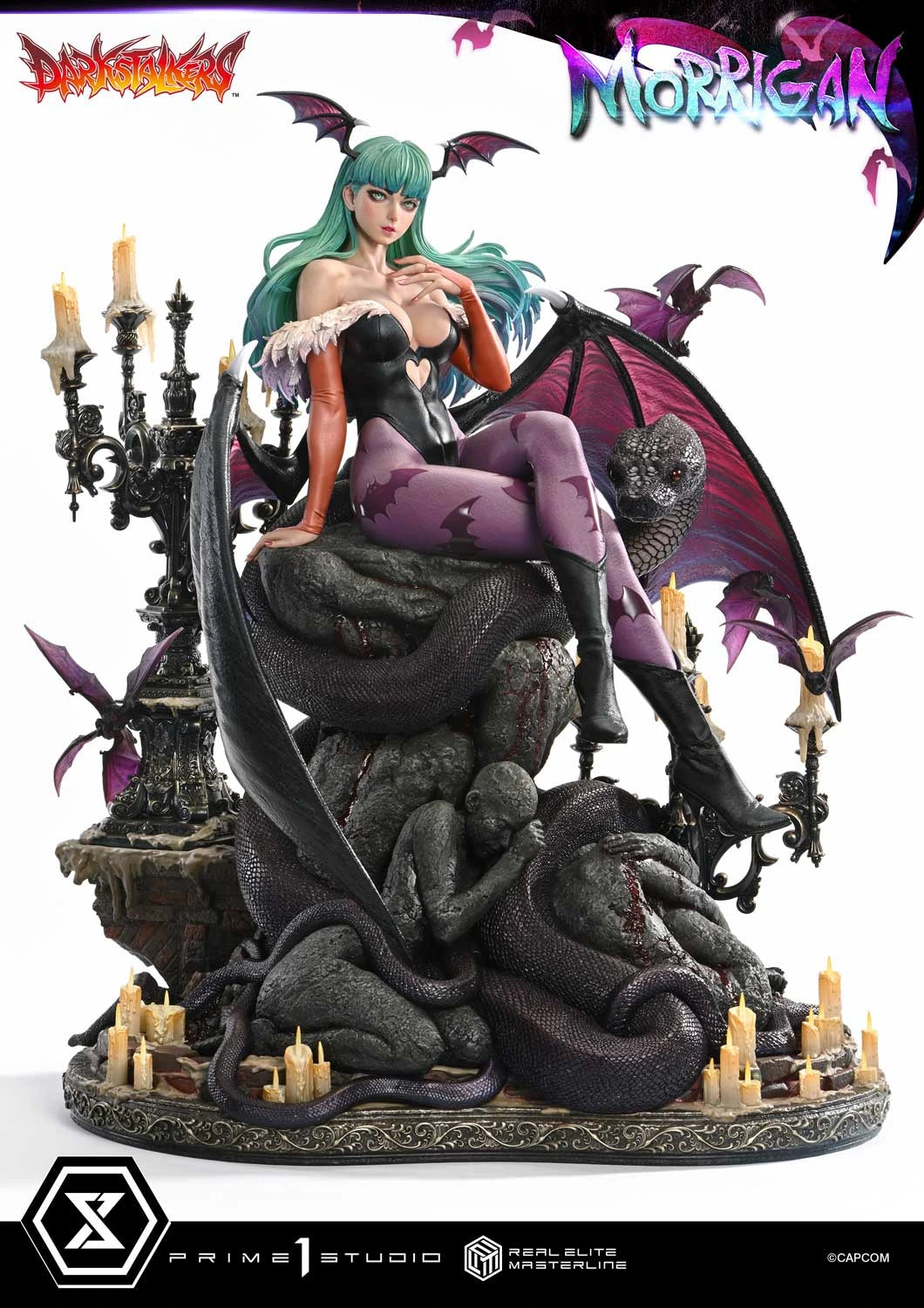 Preventa Resina Morrigan Aensland Figura Darkstalkers  Prime 1 (Licencia)  Estudio