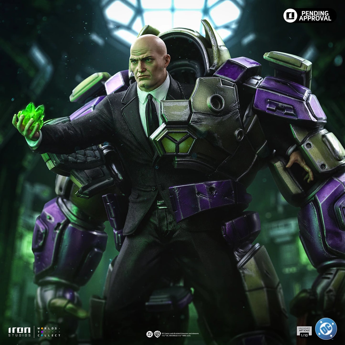 Preventa Resina Lex Luthor Figura DC Comics Iron Estudio