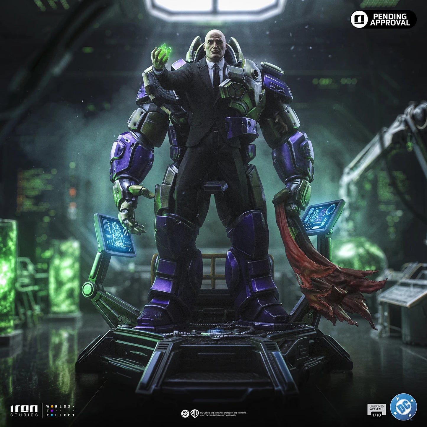 Preventa Resina Lex Luthor Figura DC Comics Iron Estudio