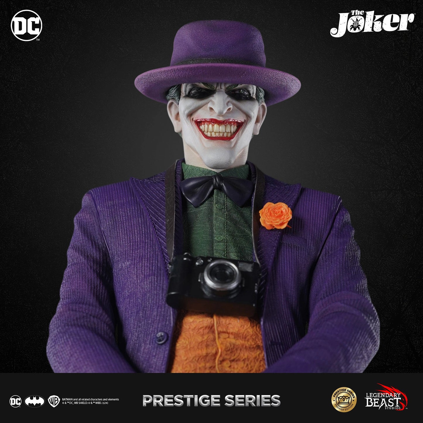 Preventa Resina Joker Figura DC Comics Legendary Beast (Licencia) Estudio