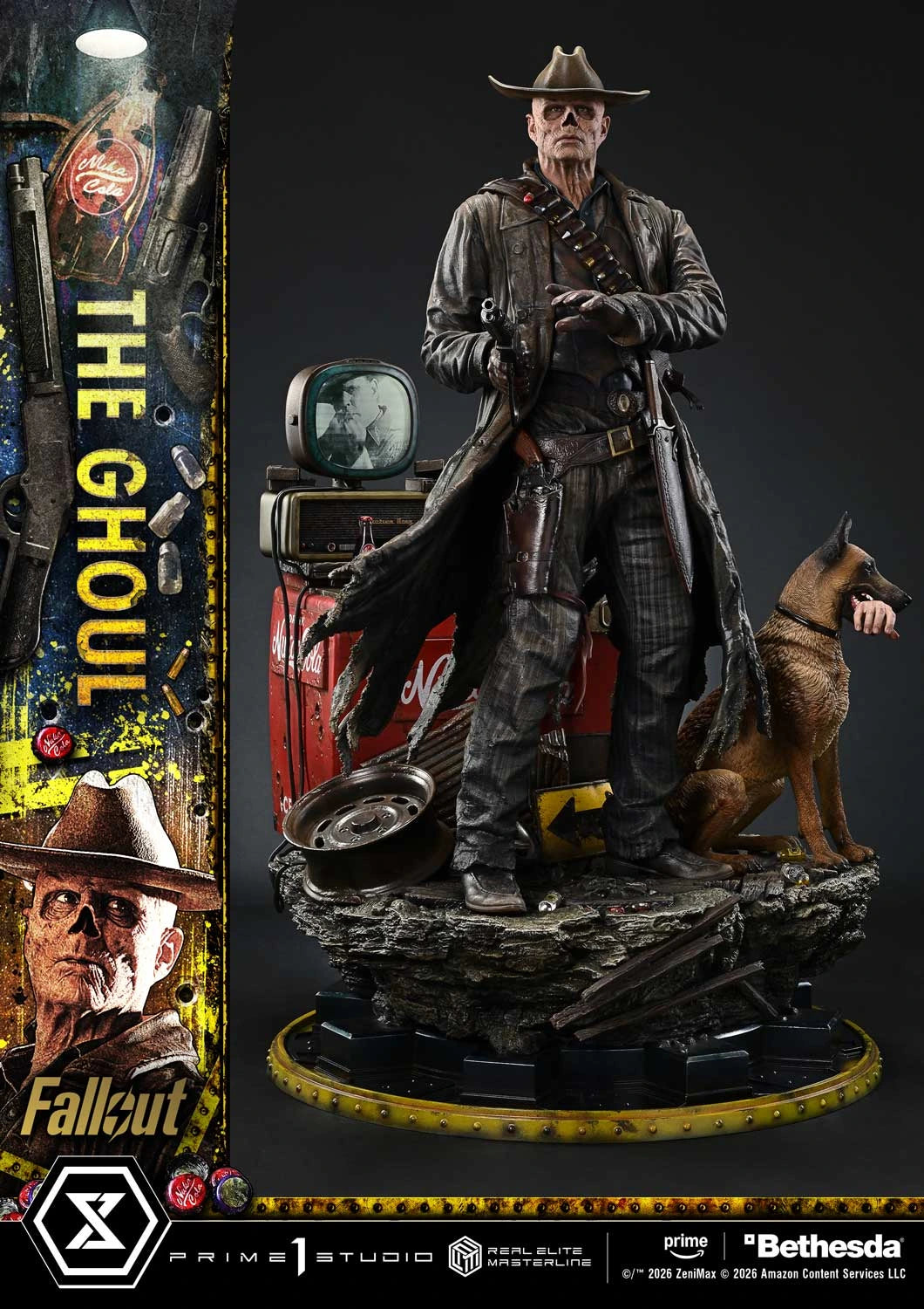Preventa Resina The Ghoul Figura Fallout Prime 1 (Licencia) Estudio