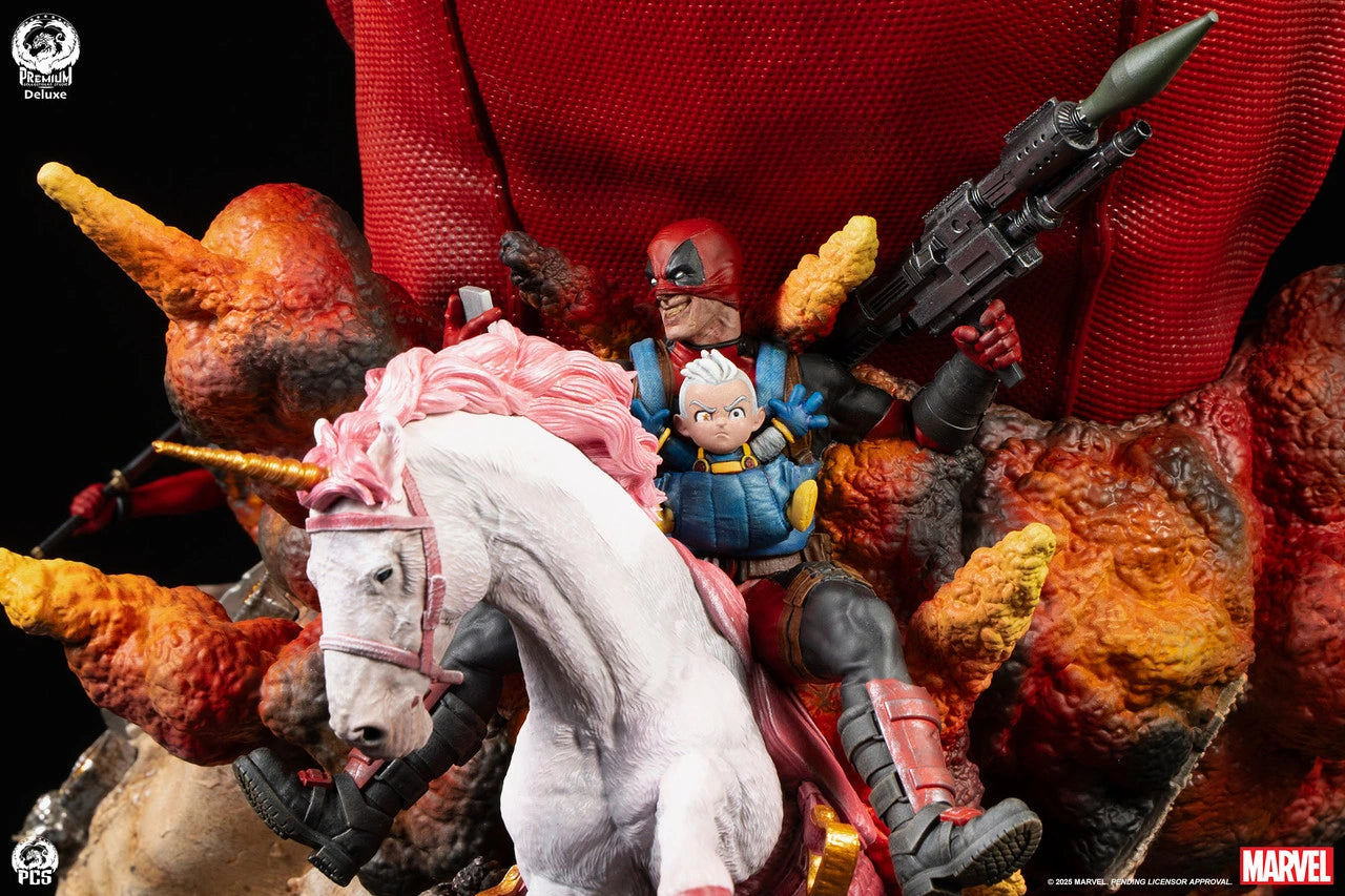 Preventa Resina Deadpool Figura Deadpool Premium Collectibles (Licencia) Estudio