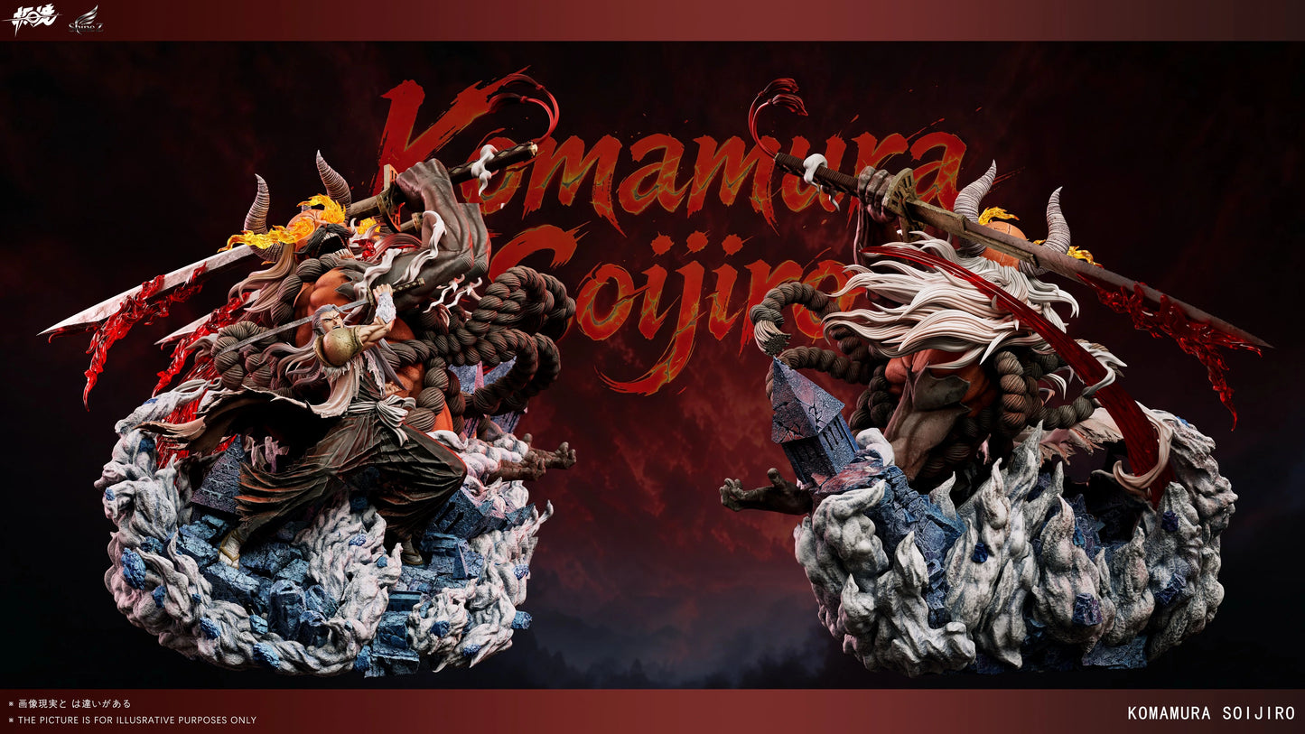 Preventa Resina Komamura Sajin Figura Bleach 1/6 JiJing Estudio