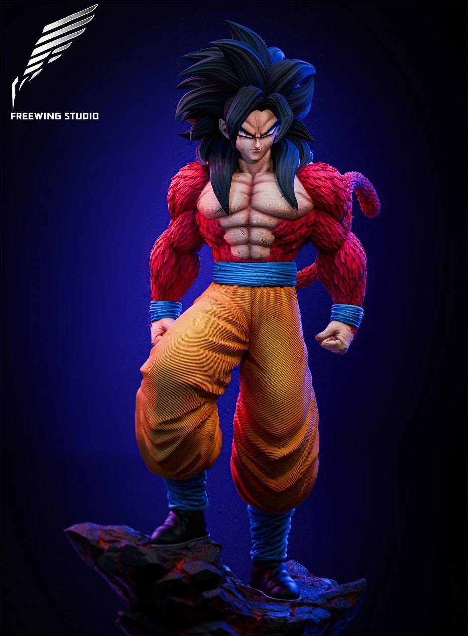 Preventa Resina Goku SSJ4 Figura Dragon Ball Freewing Estudio