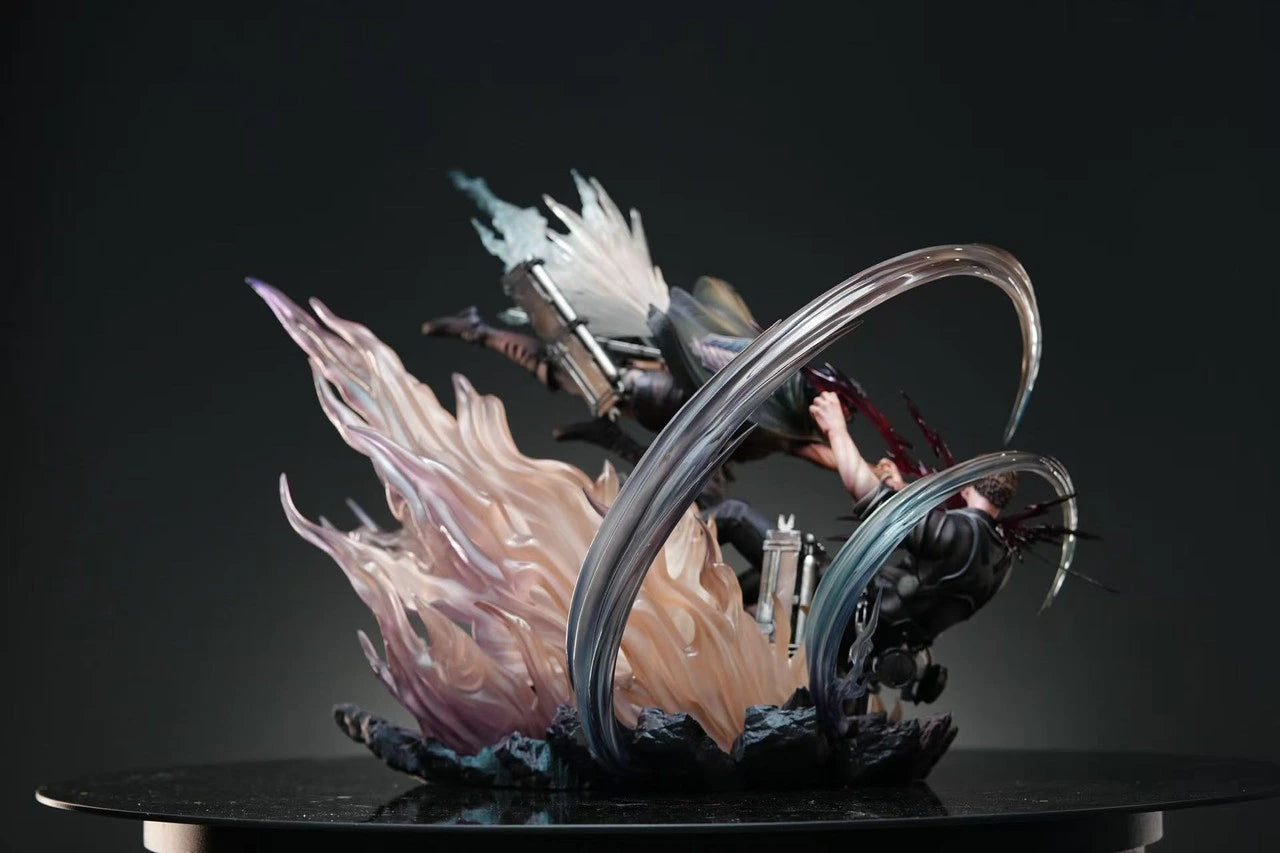 Preventa Resina Levi vs Reiner Figura Attack On Titan Sure Estudio