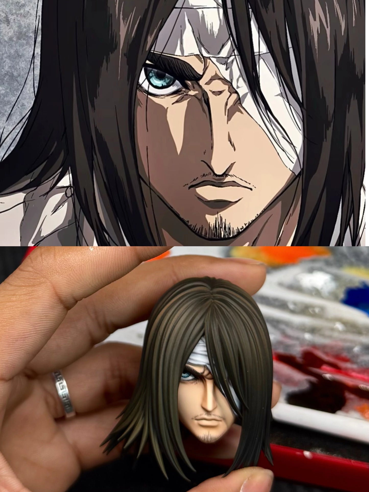 Preventa Resina Eren Jager Figura Attack On Titan Saoirse Estudio