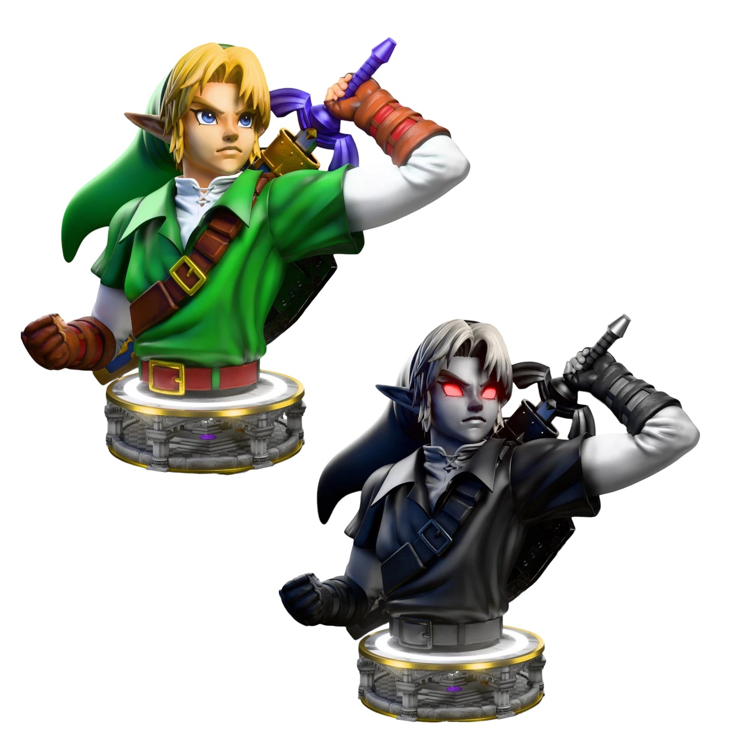 Preventa Resina Link Figura The Legend Of Zelda Kintsukuroi Creations Estudio