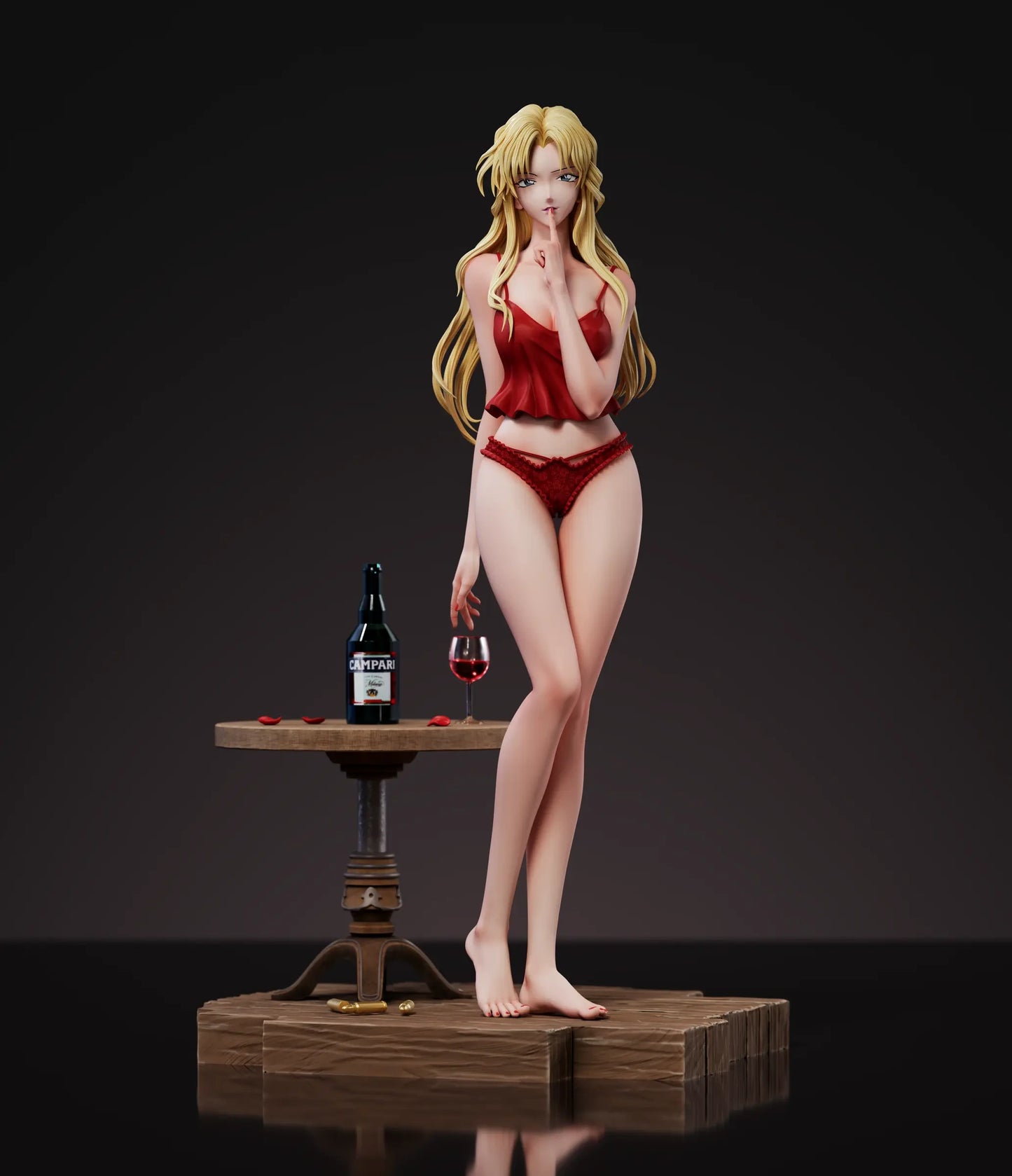 Preventa Resina Vermouth Figura Detective Conan Strange Thief Estudio