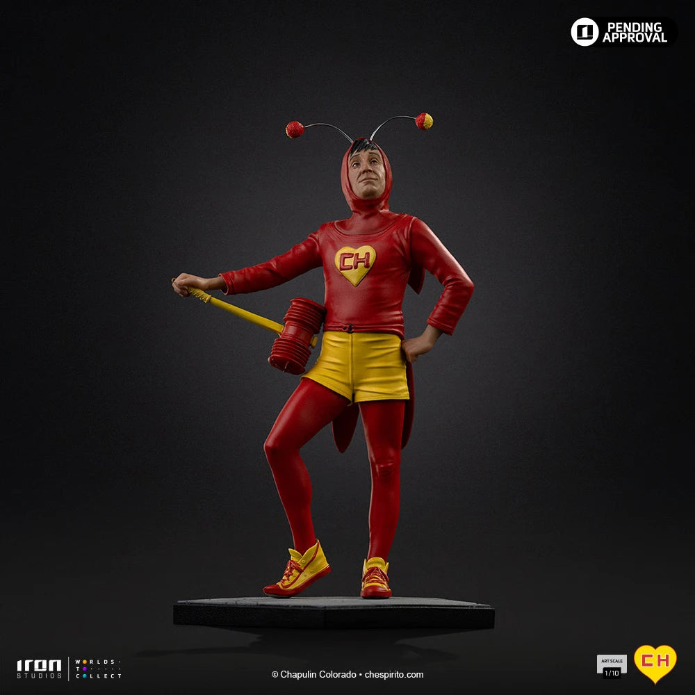 Preventa Resina Chapulin Colorado Figura Chapulin Colorado Iron (Licencia) Estudio