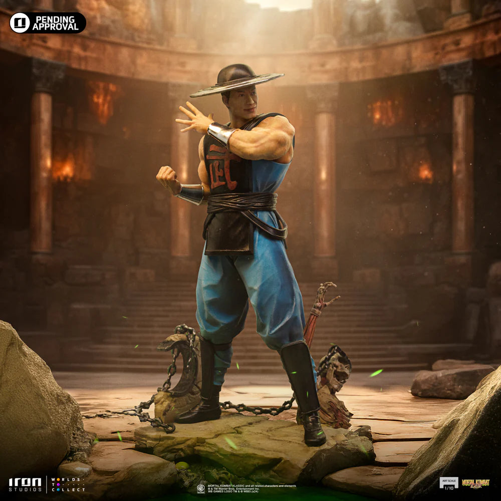 Preventa Resina Kung Lao Figura Mortal Kombat Iron (Licencia) Estudio