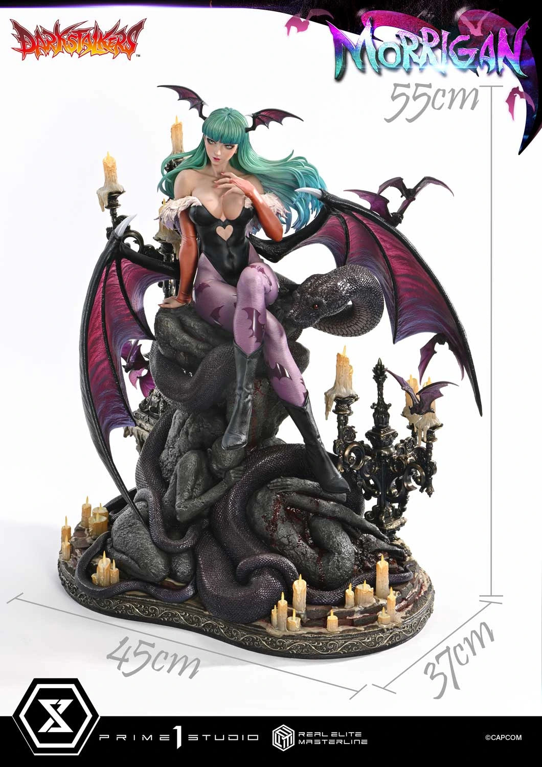 Preventa Resina Morrigan Aensland Figura Darkstalkers  Prime 1 (Licencia)  Estudio