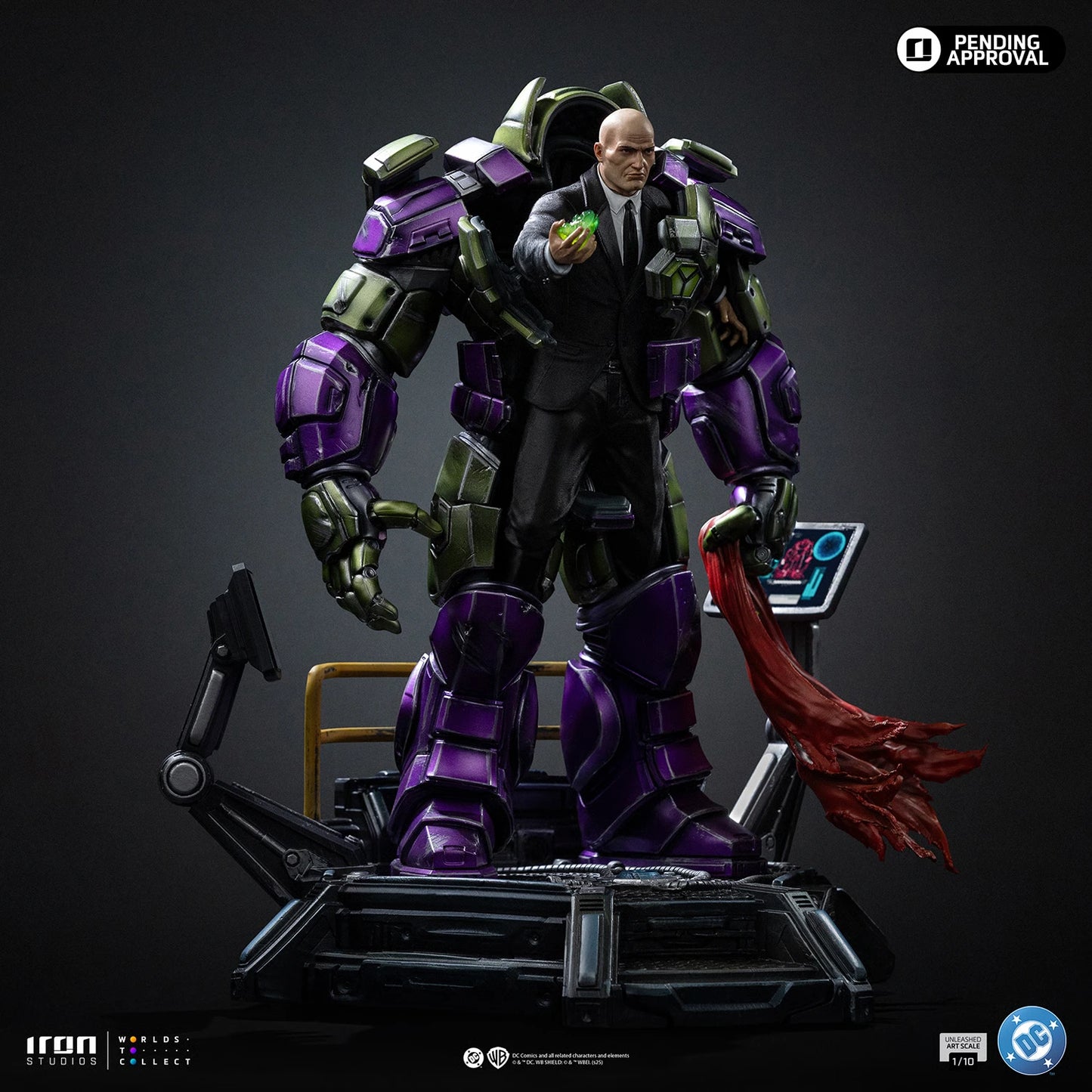 Preventa Resina Lex Luthor Figura DC Comics Iron Estudio