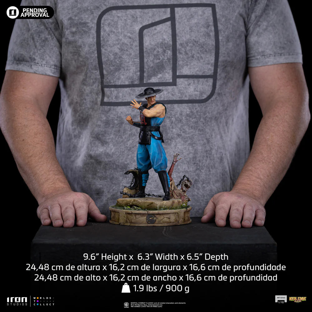 Preventa Resina Kung Lao Figura Mortal Kombat Iron (Licencia) Estudio