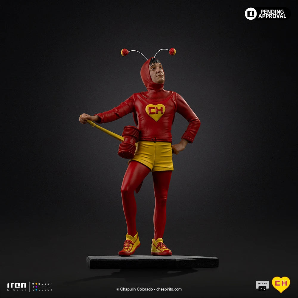 Preventa Resina Chapulin Colorado Figura Chapulin Colorado Iron (Licencia) Estudio