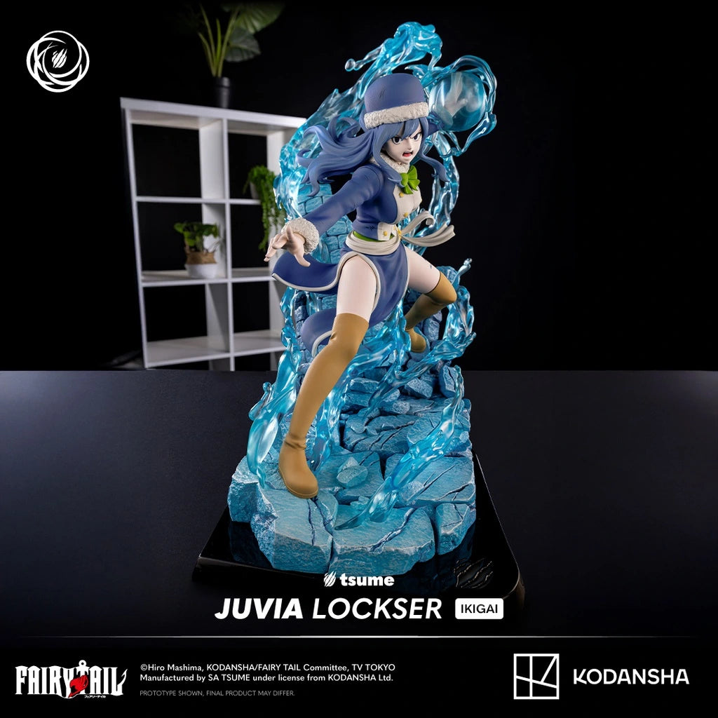 Preventa Resina Juvia Lockser  Figura Fairy Tail Tsume Art (Licencia) Estudio