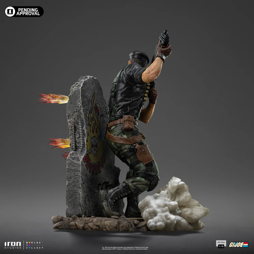 Preventa Resina Flint Figura G.I Joe Iron (Licencia) Estudio