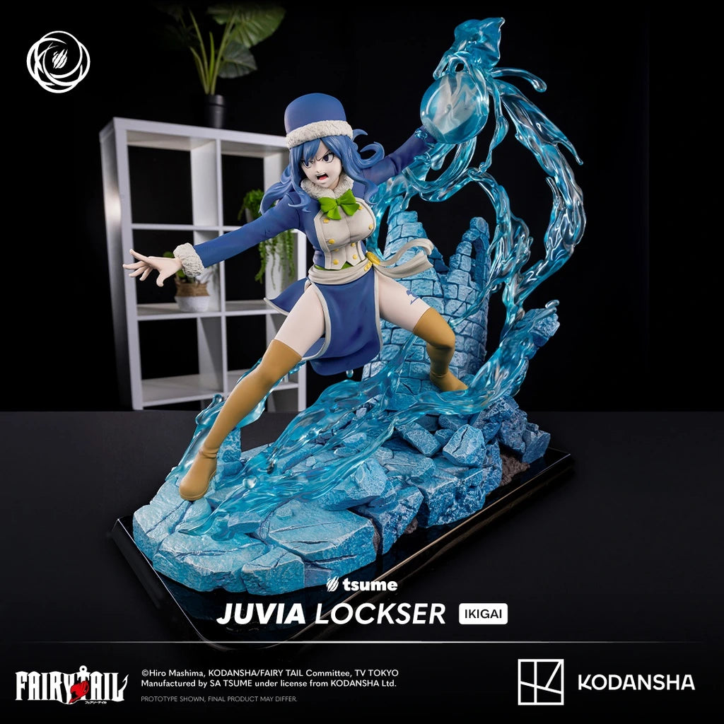 Preventa Resina Juvia Lockser  Figura Fairy Tail Tsume Art (Licencia) Estudio