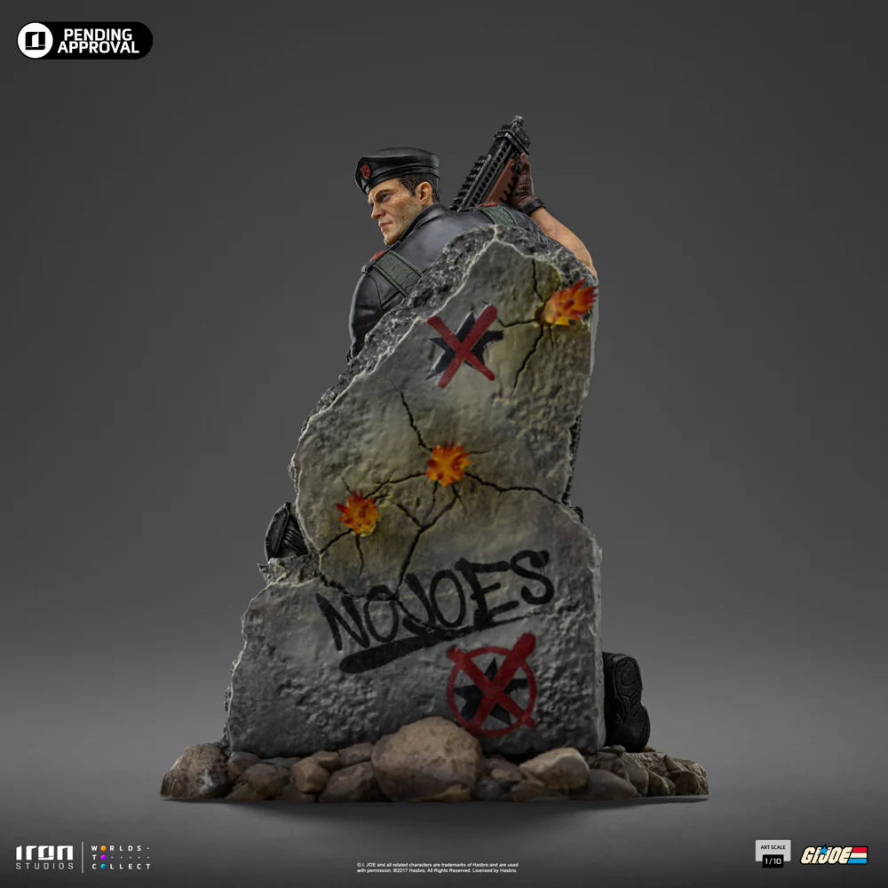 Preventa Resina Flint Figura G.I Joe Iron (Licencia) Estudio