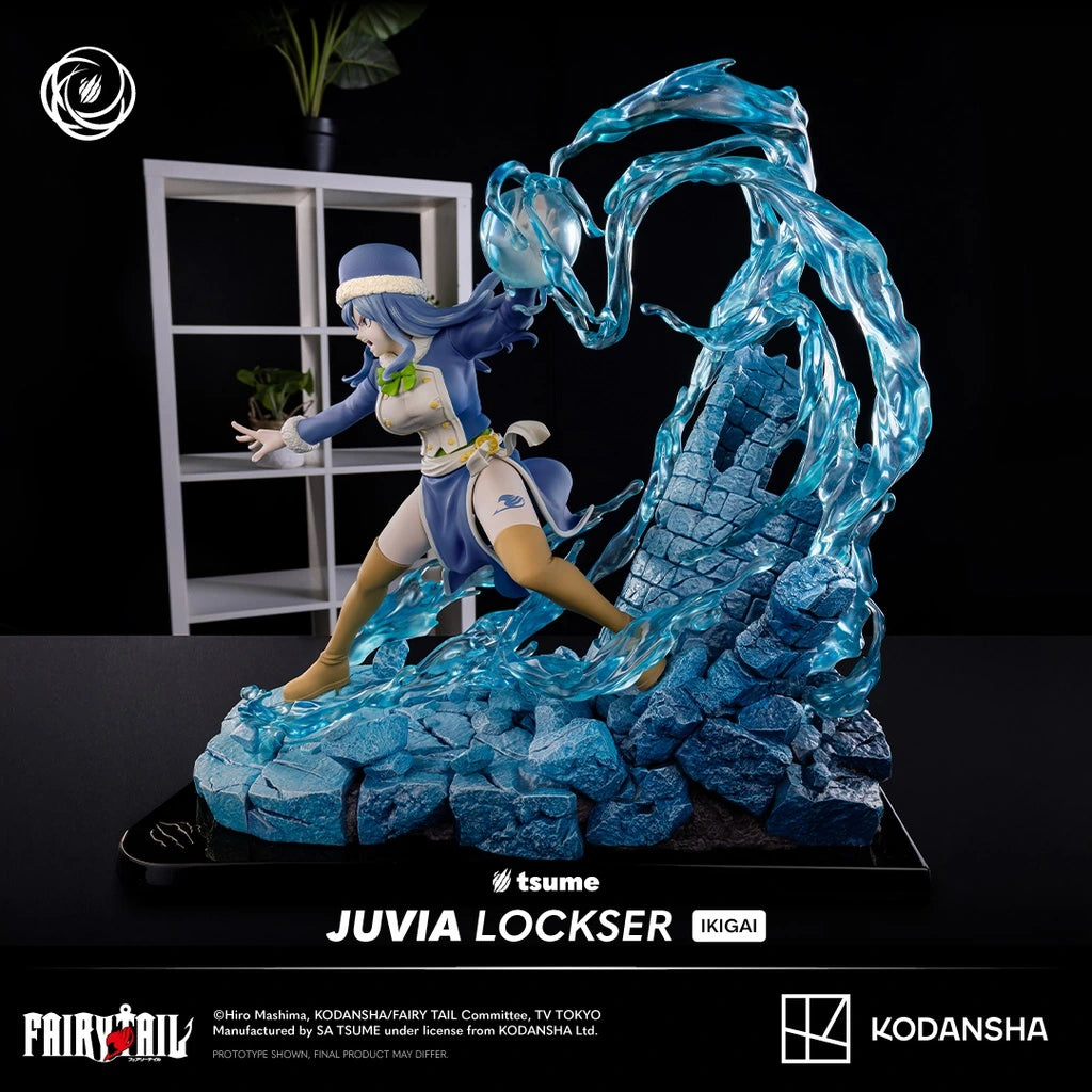 Preventa Resina Juvia Lockser  Figura Fairy Tail Tsume Art (Licencia) Estudio