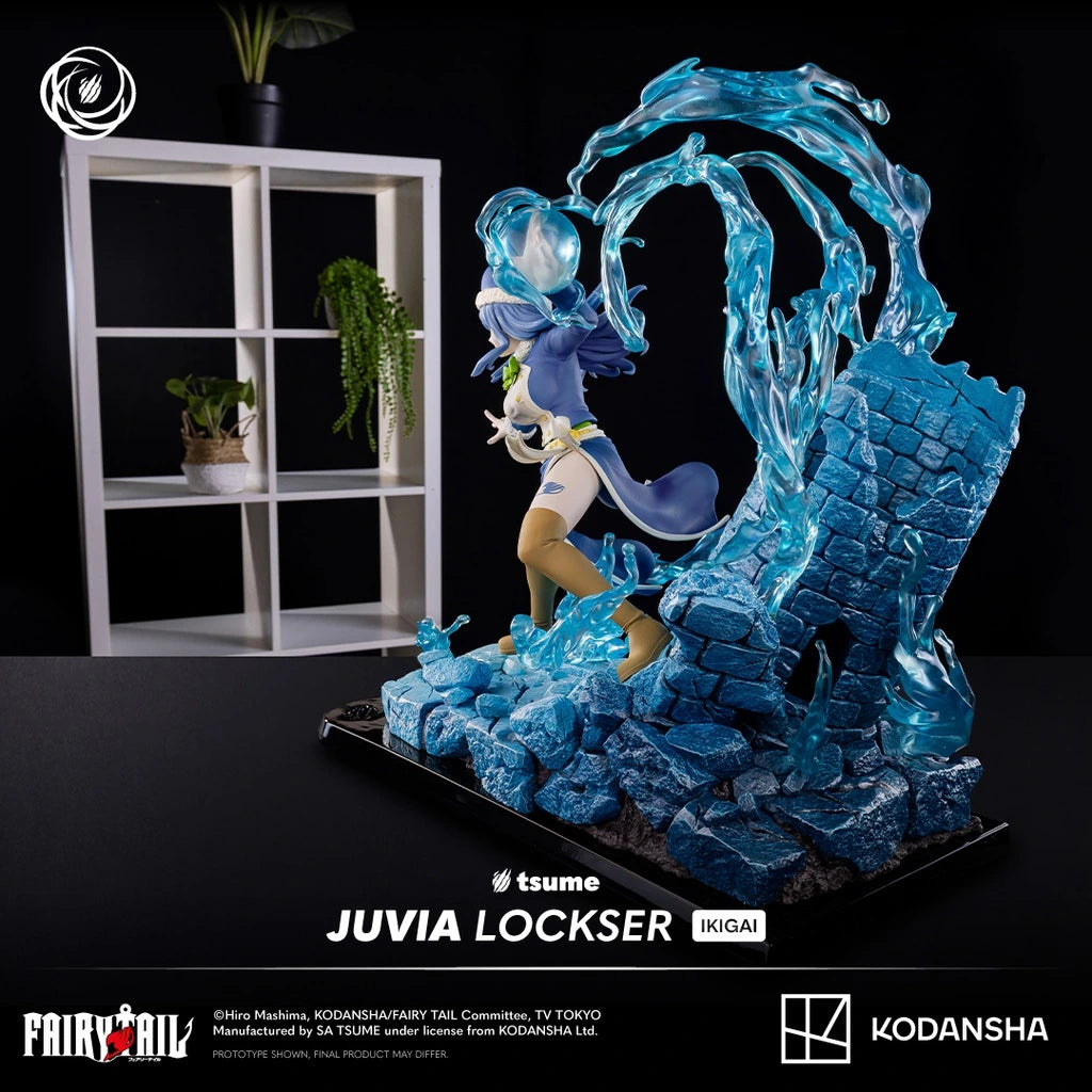Preventa Resina Juvia Lockser  Figura Fairy Tail Tsume Art (Licencia) Estudio