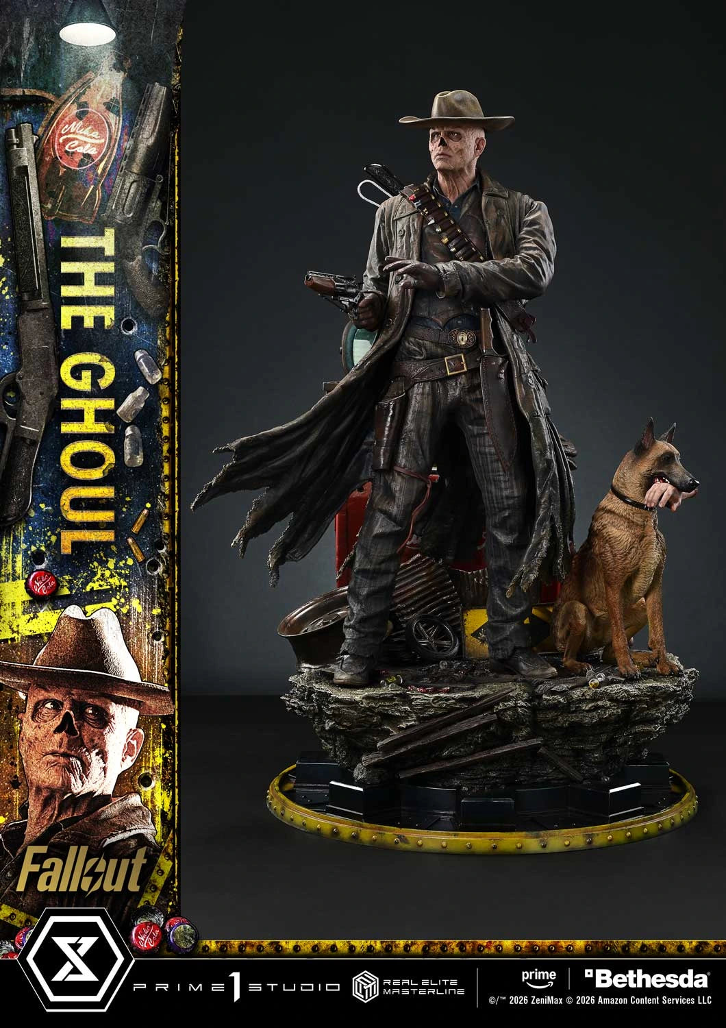 Preventa Resina The Ghoul Figura Fallout Prime 1 (Licencia) Estudio