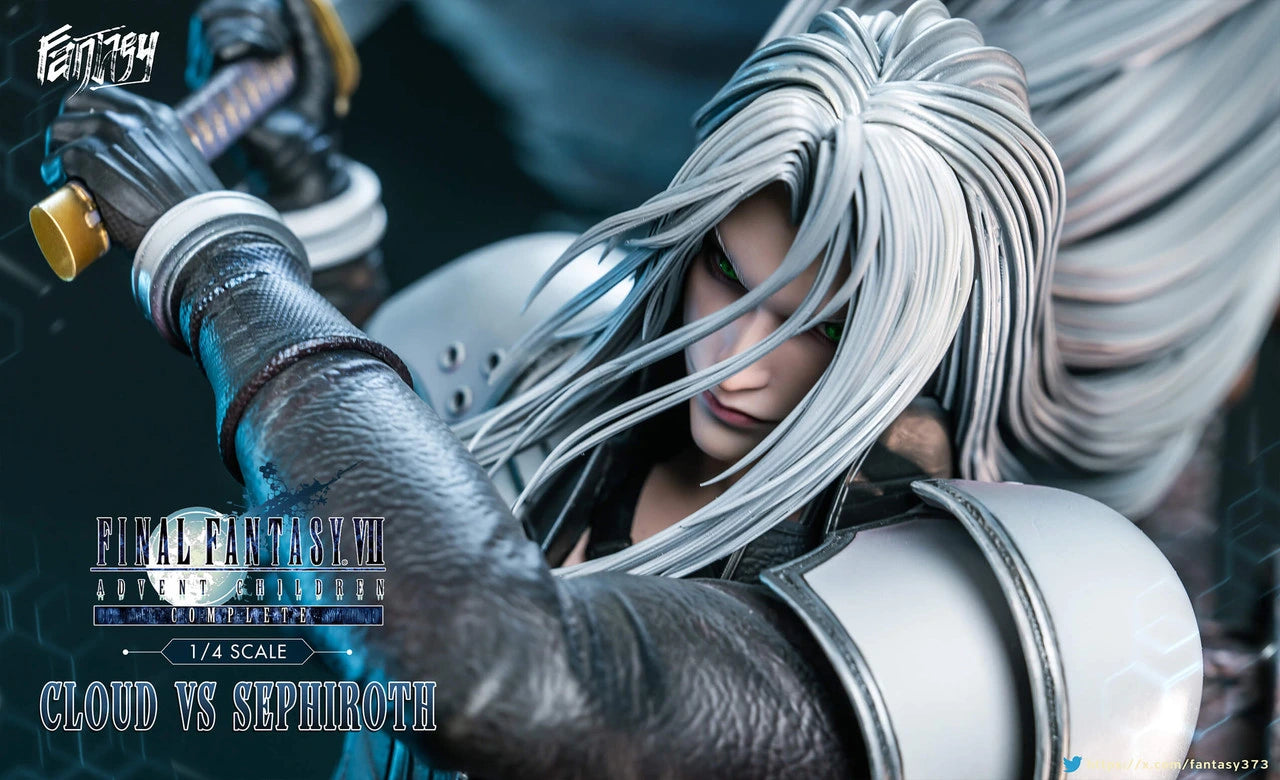 Preventa Resina Cloud vs Sephiroth Figura Final Fantasy VII Fantasy & Dragon  Estudio