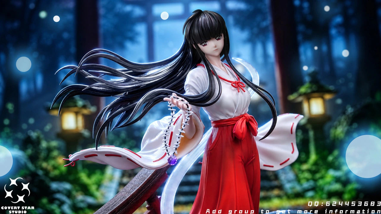 Preventa Resina Kikyo Figura Inuyasha 1/6 Covert Star Estudio