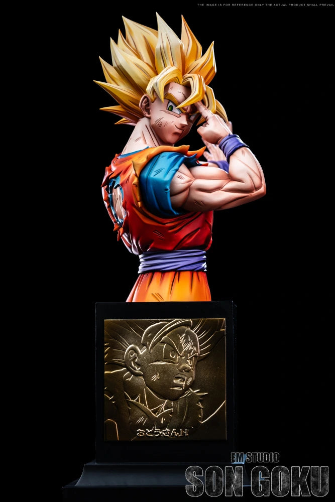 Preventa Resina Goku Busto Figura Dragon Ball 1/5 EM Estudio