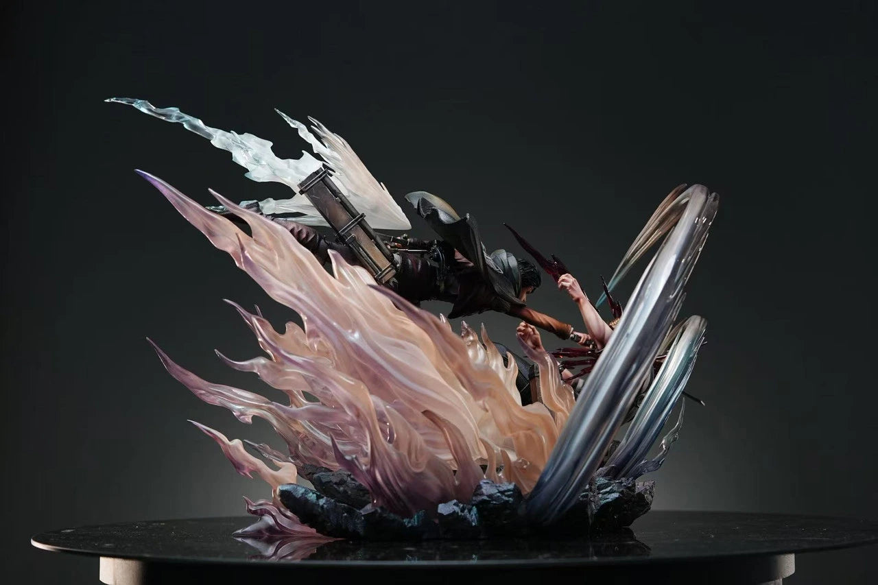 Preventa Resina Levi vs Reiner Figura Attack On Titan Sure Estudio