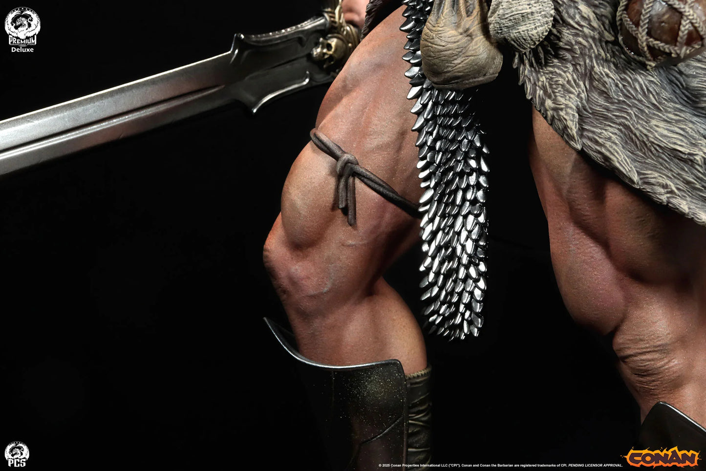 Preventa Resina Conan Figura Conan el Bárbaro PCS (Licencia) Estudio