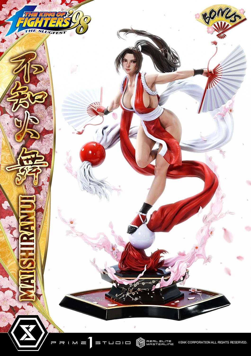 Preventa Resina Mai Shiranui Figura THE KING OF FIGHTERS '98   Prime 1 (Licencia) Estudio