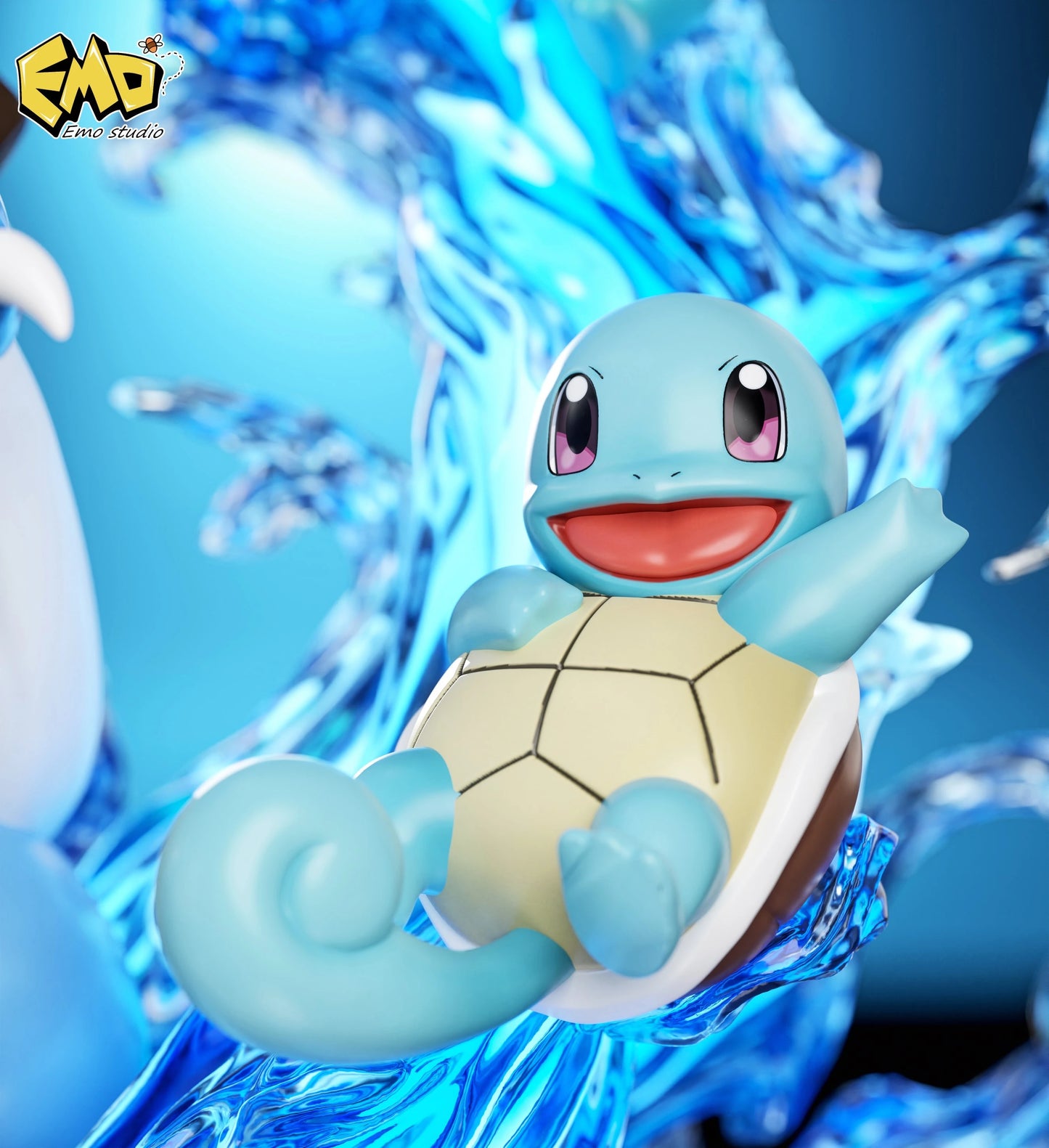Preventa Resina Pokemon Agua Figura Pokemón  EMO Estudio