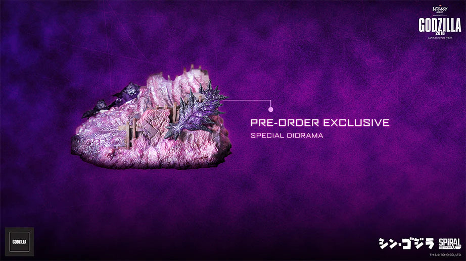 Preventa Resina Godzilla  Figura Shin Godzilla Spiral (Licencia) Estudio