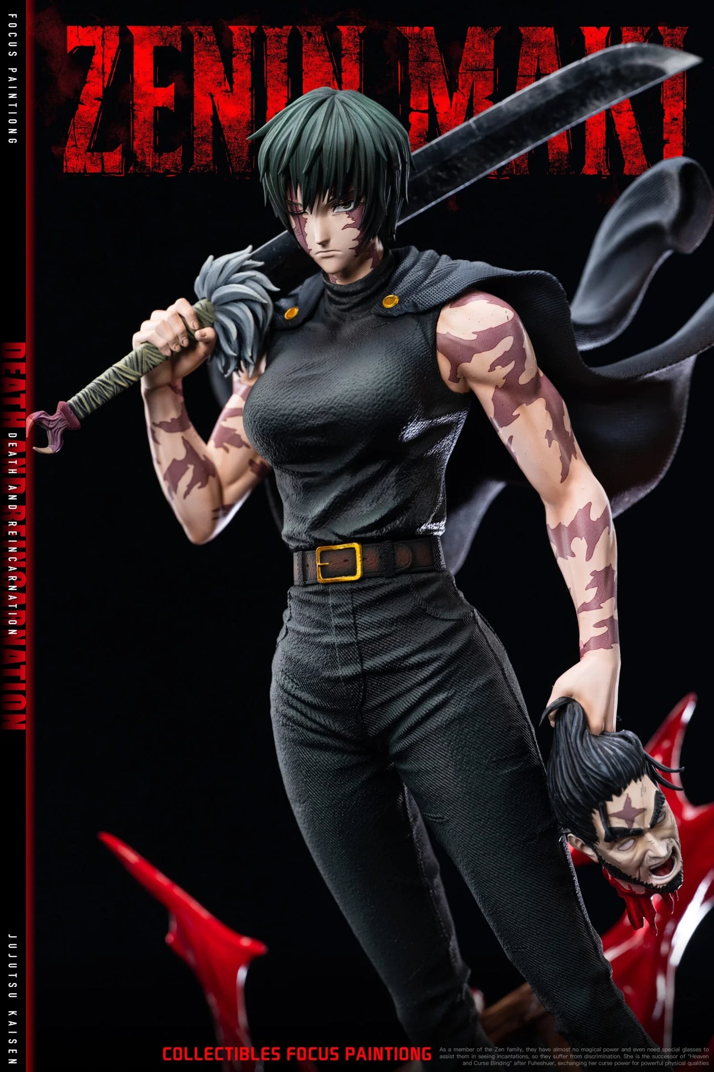 Preventa Resina Zenin Maki Figura Jujutsu Kaisen 1/6 BBA Estudio