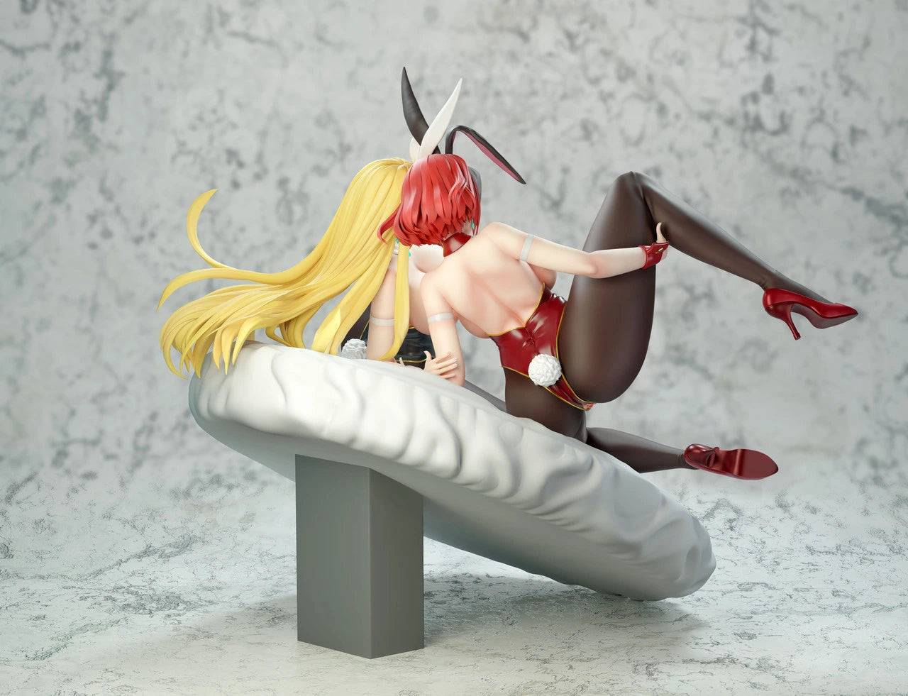 "Preventa Resina Mythra & Pyra Figura Xenoblade Chronicles  NTR Estudio"