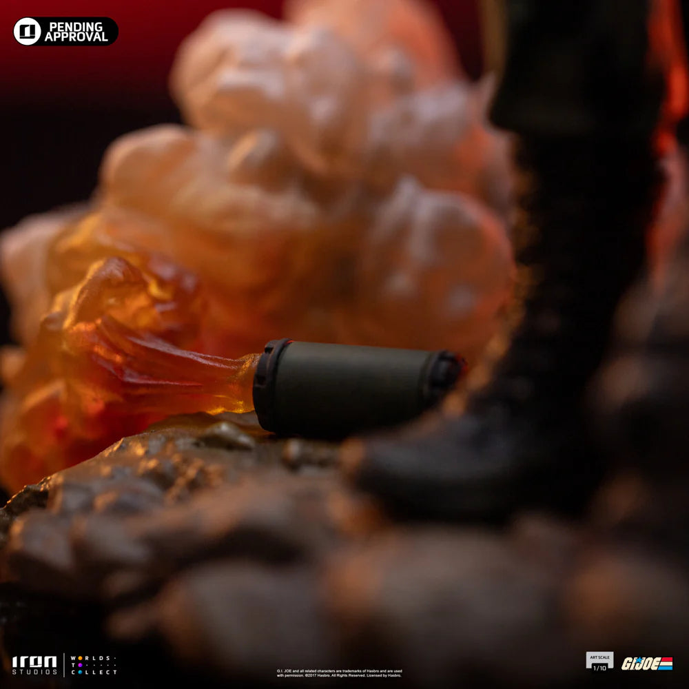 Preventa Resina Flint Figura G.I Joe Iron (Licencia) Estudio