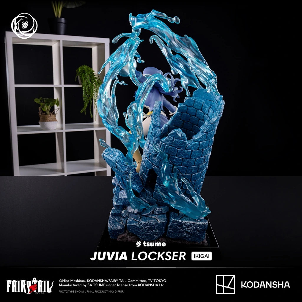 Preventa Resina Juvia Lockser  Figura Fairy Tail Tsume Art (Licencia) Estudio