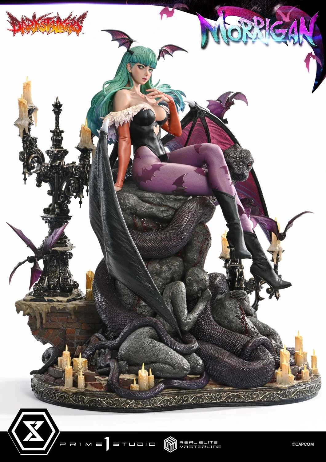 Preventa Resina Morrigan Aensland Figura Darkstalkers  Prime 1 (Licencia)  Estudio