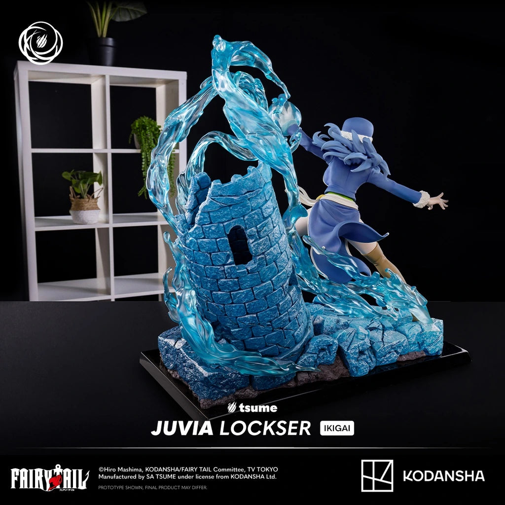 Preventa Resina Juvia Lockser  Figura Fairy Tail Tsume Art (Licencia) Estudio