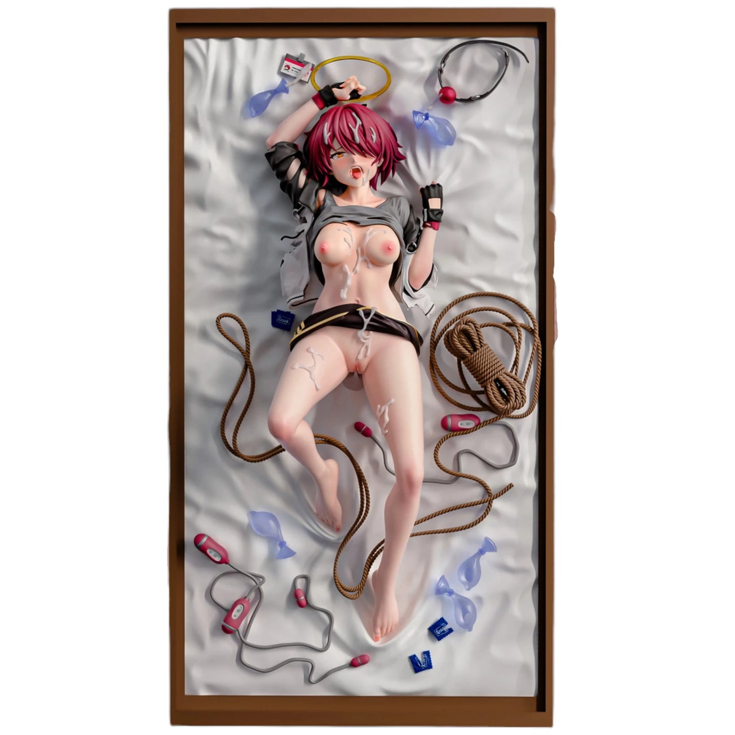 Preventa Resina Exusiai Figura Arknights Fish Head  Estudio