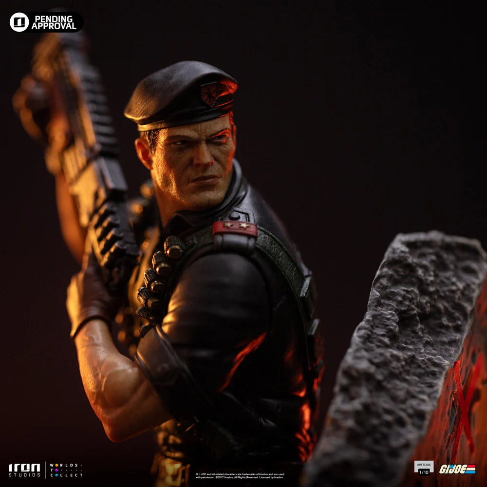 Preventa Resina Flint Figura G.I Joe Iron (Licencia) Estudio