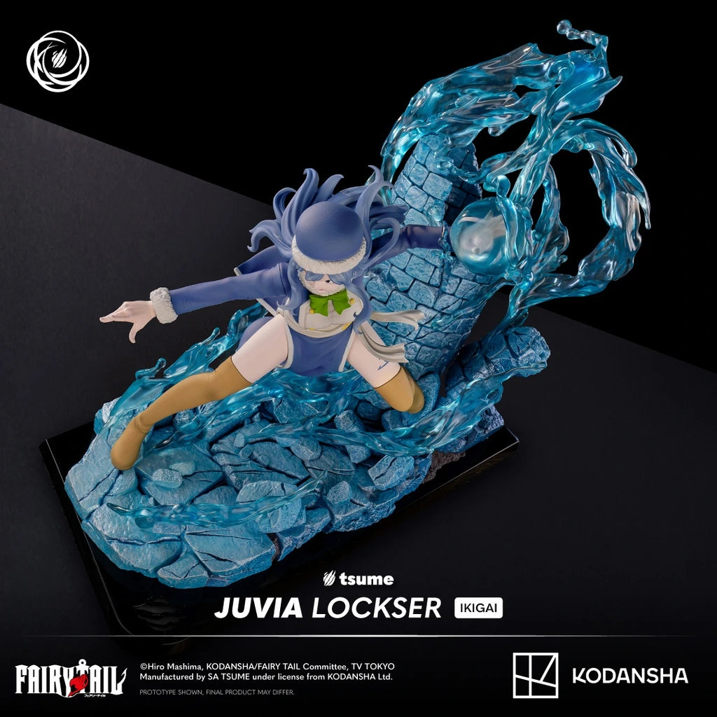 Preventa Resina Juvia Lockser  Figura Fairy Tail Tsume Art (Licencia) Estudio