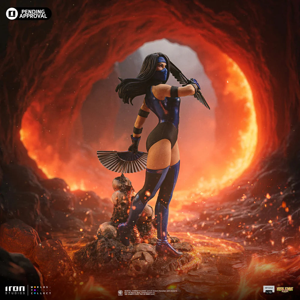 Preventa Resina Kitana Figura Mortal Kombat Iron (Licencia) Estudio