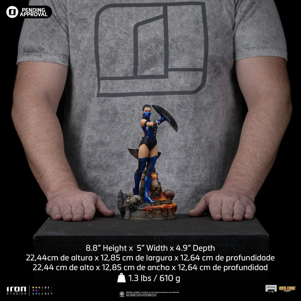 Preventa Resina Kitana Figura Mortal Kombat Iron (Licencia) Estudio
